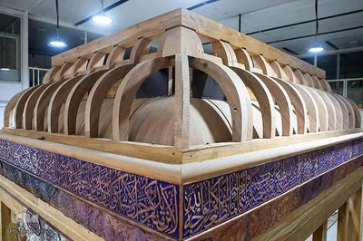 ضریح جدید حرم مطهر حضرت زینب (سلام الله علیها)