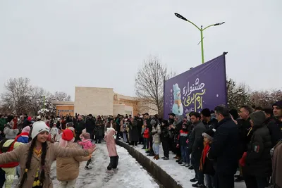 جشنواره آدم برفی در خوی
