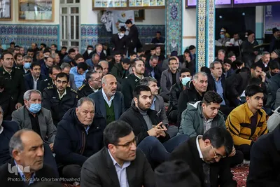 مراسم بزرگداشت حماسه ۹ دی در شهرستان اهر