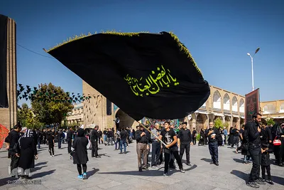 ⁨عزاداری روز عاشورا در اصفهان⁩