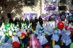 آیین جشن غنچه‌ها در پیش دبستانی امام حسن مجتبی(ع)
