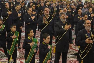 تشیع نمادین حضرت زهرا (س) در شاهچراغ(ع)