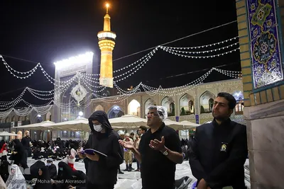 قرار بندگی؛ احیای شب نوزدهم رمضان در در حرم رضوی