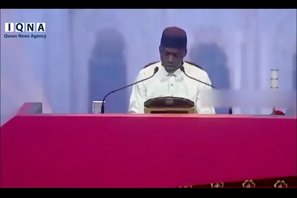 Tilawah pemenang pertama dalam bidang hafazan Al-Quran di Malaysia