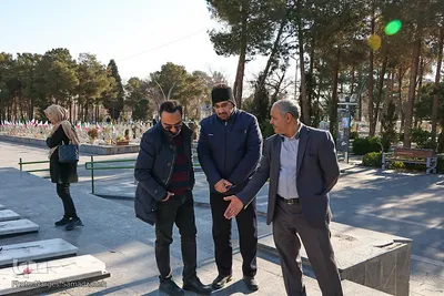 تجدید میثاق جهادگران اصفهانی با شهدا