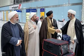 ورود نمایندگان دفاتر آیات و مراجع عظام تقلید به مدینه