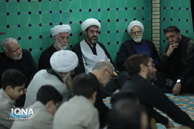 سوگ رضوی در حرم مطهر امامزاده علی بن جعفر(ع) قم