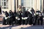 مراسم تشییع و تدفین شهید گمنام در دانشگاه هنر اسلامی تبریز‎