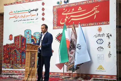 افتتاحیه نهمین دوره جشنواره سراسری ورنی در شهرستان اهر