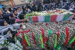 میزبانی دانش آموزان شیرازی از شهدای گمنام