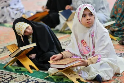 حضور امام جمعه تبریز در جمع معتکفین مسجد بقیه‌الله