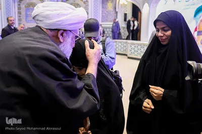 بزرگداشت شهدای مدرسه شجره طیبه میناب در حرم مطهر رضوی