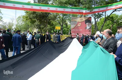 مراسم نمادین روز جهانی قدس در تبریز