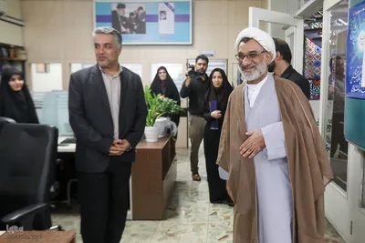 بازدید دبیر شورای عالی انقلاب فرهنگی از ایکنا