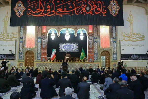 اعلام مراسم ایام فاطمیه در حرم بانوی کرامت