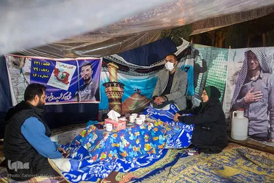 آغاز سال نو در کنار شهدا و درگذشتکان