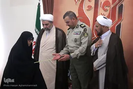  اختتامیه هفدهمین دوره مسابقات سراسری قرآن کریم بانوان شاغل و خانواده‌های کارکنان ستاد آجا
