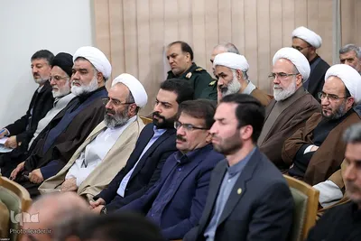 دیدار دست‌اندرکاران کنگره بزرگداشت شهدای روحانی با رهبر انقلاب