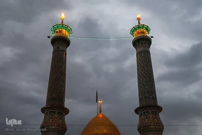 رونمایی از گنبد جدید حضرت طاهر بن زین العابدین علیهماالسلام