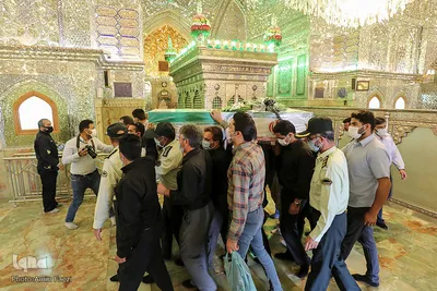 مراسم تشییع پیکر مطهر ستوان سوم شهید «صادق کریمی» - شیراز