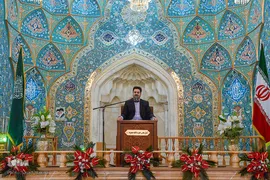 محفل انس با قرآن در حرم حضرت معصومه(س)
