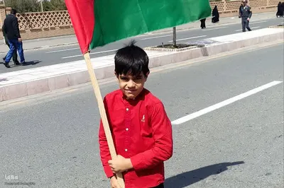 راهپیمایی نمازگزاران بیرجندی در تشکر از اقدام سپاه در وعده صادق