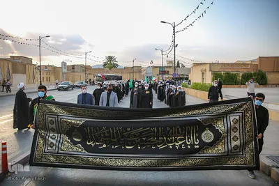 مراسم عزاداری سومین روز شهادت اباعبدالله الحسین(ع) در شیراز