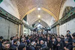 عزاداری عاشورا در بازار تبریز‎