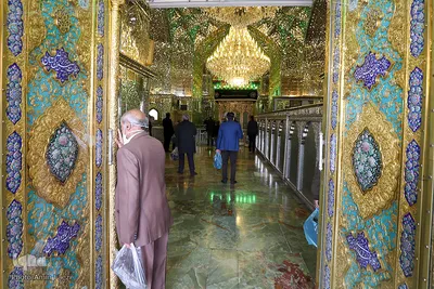 عزاداری سالروز شهادت حضرت زهرا(س)در حرم شاهچراغ(ع)