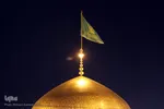 لحظه تحویل سال در حرم مطهر رضوی
