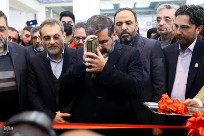 مراسم افتتاحیه نمایشگاه مطبوعات و رسانه های ایران
