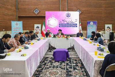 نشست خبری مدیرکل اداره اوقاف و امور خیریه استان آذربایجان شرقی‎‎