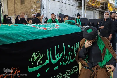 دسته عزاداری سادات و روحانیون شهرستان خمینی شهر
