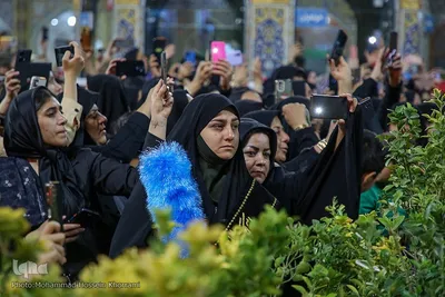 شام غریبان شهادت امام رضا(ع) در حرم مطهر رضوی