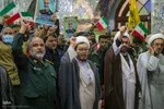 تجمع مردمی در محکومیت حادثه تروریستی گلزار شهدای کرمان