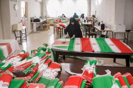 نقش پرچم‌دوزی بانوان جهادی؛ از جبهه‌های نبرد تا خط مقدم تولید