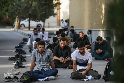 مراسم دعای عرفه در مسجد دانشگاه شریف