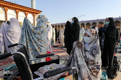 اقامه نماز عید سعید فطر در حرم مطهر شاهچراغ (ع)