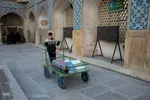 مراسم اعتکاف در مسجد جامع عتیق اصفهان