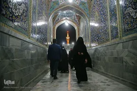 حرم امام رئوف در روزهای پایانی ماه صفر