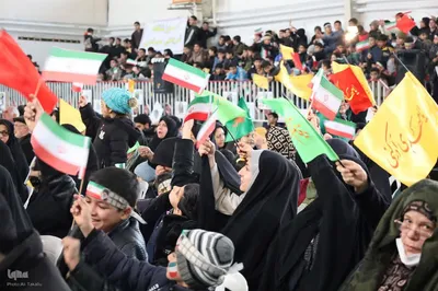 برگزاری جشن اقتدار دهه فجر در شهرسامن ملایر‎