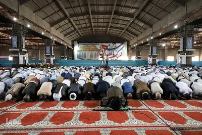 اقامه نماز عید قربان در مصلی امام خمینی(ره) اهواز