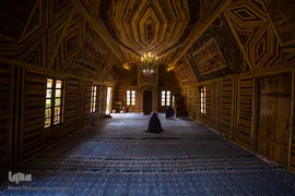 دهکده و مسجد چوبی در نیشابور