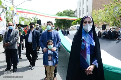 مراسم نمادین روز جهانی قدس در تبریز