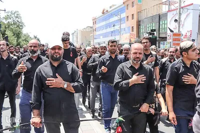 عزاداری عاشقان حسینی شهرستان ملایر‎ در عاشورا