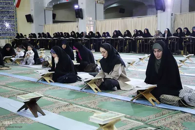 ترتیل خوانی قرآن کریم در مصلای امام خمینی (ره) تبریز