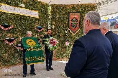 تجدید میثاق خدام امام رضا با حضرت شاهچراغ (ع)