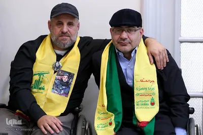 دیدار جانبازان حزب‌الله لبنان با رهبر انقلاب