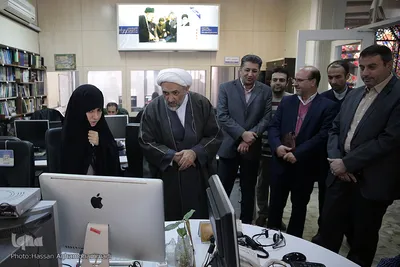 بازدید حجت‌الاسلام والمسلمین محسن عرفاتی، سرپرست شبکه قرآن‌و‌معارف سیما از ایکنا
