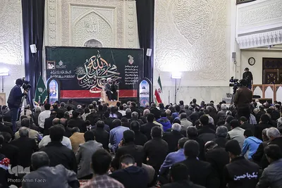 عزاداری‌ شب شهادت‌ امام‌ رضا(ع) در حرم مطهر شاهچراغ (ع)‎